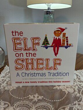 Elf on A shelf Christmas Tradition Book and Elf Doll